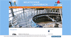 Desktop Screenshot of melktechnik-lauterbach.de